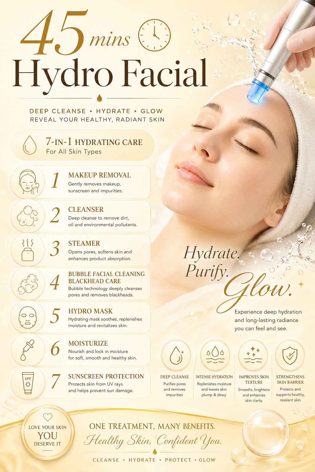 45 Minute Hydro Facial